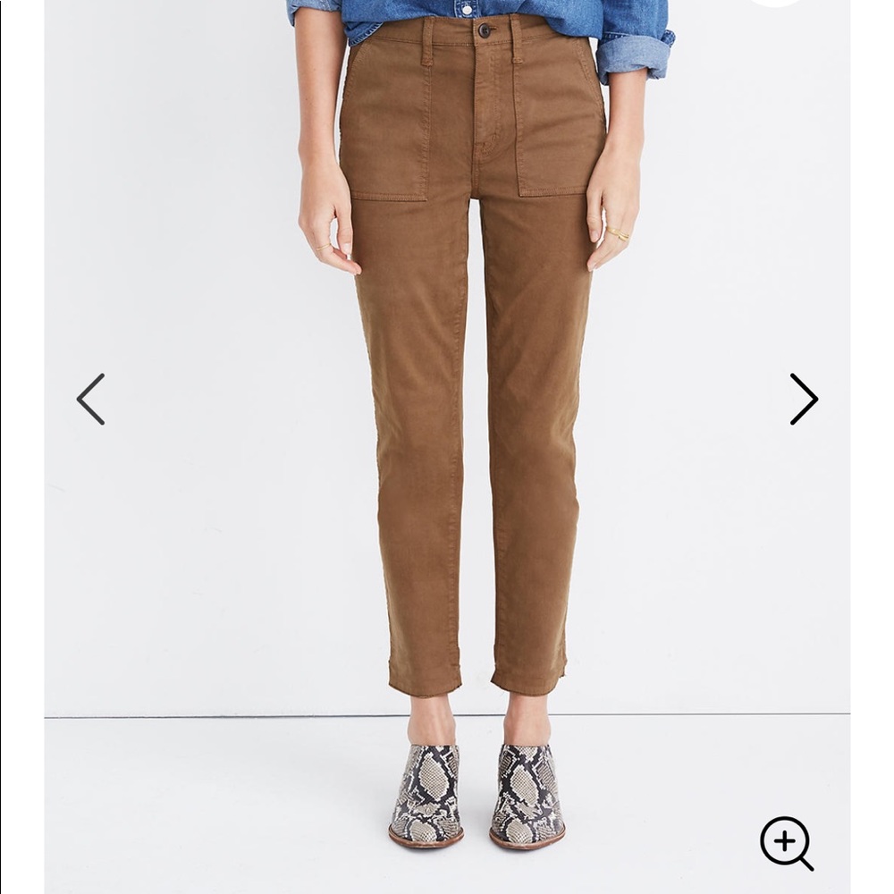 Madewell Stovepipe Fatigue Pants